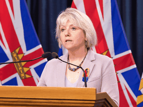 B.C. provincial health officer Dr. Bonnie Henry.