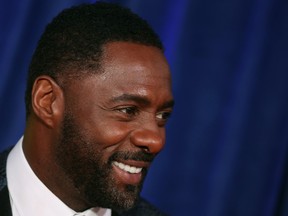 Idris Elba attends the BFI film festival in London, Britain, on Oct. 6.
