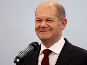 Olaf Scholz, Germany's finance minister and chancellor candidate for the Social Democratic Party (SPD) reached a milestone in his bid to succeed Angela Merkel as German chancellor by getting his potential partners close enough to enter formal negotiations for a coalition government.