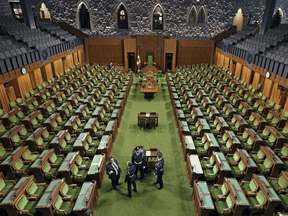 Parliament won’t resume until 63 days after the Sept. 20 federal election.