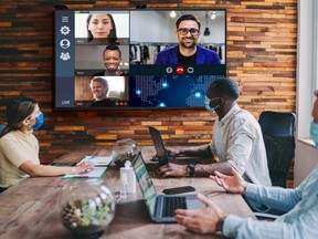 In a work-from-anywhere culture, the right visual display enables workers to effectively connect and collaborate with colleagues and clients.
