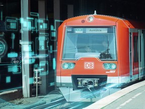 The digital trains will be sharing tracks alongside regular human-operated trains once they go into service in December, 2021.