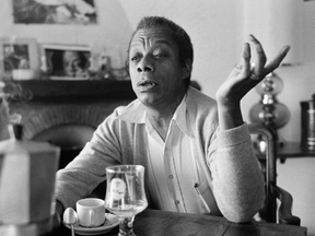 American novelist, writer, playwright, poet, essayist and civil rights activist James Baldwin in 1979.