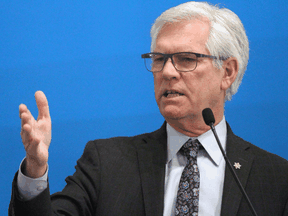 Liberal MP Jim Carr, who was Justin Trudeau's special representative for the Prairies.
