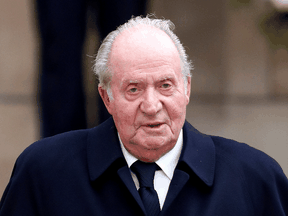 Former Spanish king Juan Carlos in May 2019.