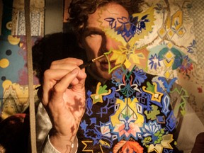 Benedict Cumberbatch plays artist Louis Wain.