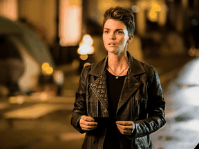 Ruby Rose in a scene from Batwoman.