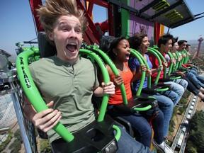 Tasty treats, the family fun of a whitewater river adventure and the high-octane excitement of thrill rides can all be found at Six Flags Magic Mountain.