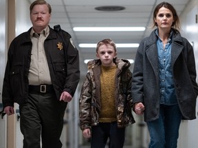 From left, Jesse Plemons, Jeremy T. Thomas and Keri Russell in Antlers.
