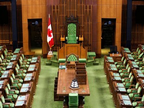 One of the first acts of federal MPs upon returning to this room was to immediately rule that they wouldn't have to come back if they didn't want to.