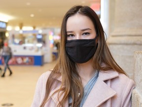 Ariana Donovan, who works as a model, says contract workers should be better protected under provincial Occupational Health and Safety rules. THE CANADIAN PRESS/Michael Bell