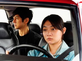 Driven: Hidetoshi Nishijima and Toko Miura in Drive My Car.