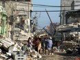 More than 110,000 people were killed in Haiti's devastating earthquake in 2010. Photo credit: JEWEL SAMAD/AFP/Getty Images