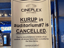 Cineplex shut down screenings of the Indian crime thriller Kurup last week after seven screens at two of its Toronto-area theatres were vandalized, says the movie’s distributor. It’s the latest in a string of bizarre cinema attacks involving movies in south Indian languages.