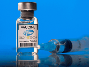 Health Canada's review found the Pfizer-BioNTech vaccine booster dose met the regulator's safety, efficacy and quality requirements.