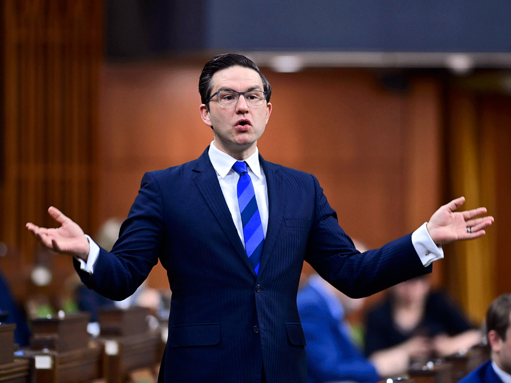 With Parliament Set To Return Pierre Poilievre Sinks His Teeth Into   Pierre Poilievre 142 