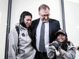 Vanessa Rodel, who helped shelter former CIA whistleblower Edward Snowden when he fled to Hong Kong, and daughter Keana hug lawyer Robert Tibbo in Toronto in this 2019 image. Now, Tibbo is being denied his lawyer of choice in a Hong Kong court.Vanessa Rodel, who helped shelter former CIA whistleblower Edward Snowden when he fled to Hong Kong, and daughter Keana hug lawyer Robert Tibbo in Toronto in this 2019 image. Now, Tibbo is being denied his lawyer of choice in a Hong Kong court.