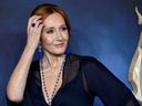 Die Schriftstellerin JK Rowling besucht die britische Premiere des Films 