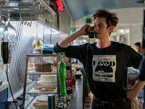 Waiting tables, waiting for fame: Andrew Garfield in Tick, Tick ... Boom!