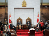 Governor General Mary Simon delivers the Throne Speech, at the Senate in Ottawa, November 23, 2021.