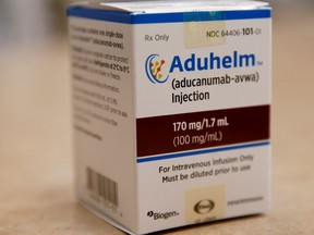 Aduhelm is Biogen's controversial recently approved drug for the treatment of early Alzheimer's disease.