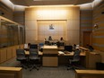 A B.C. provincial court courtroom.