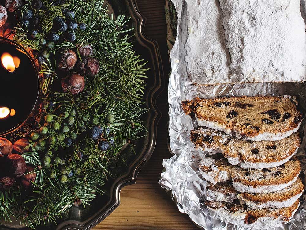 Cook this Quarkstollen from Anja Dunk's Advent Windsor Star