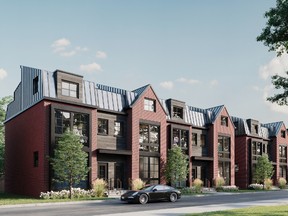 Two models are available in Rosepark Townhomes’ 106-unit project: the more contemporary Stellata Collection and the traditional, and slightly larger, Bonica towns.