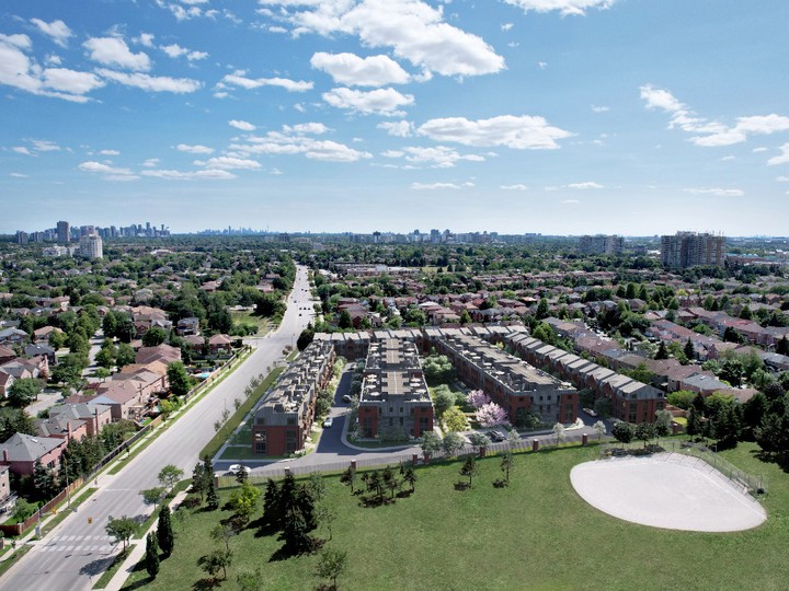  A triangular parkette is planned for the centre of the development, an extension of Rosedale North Park.