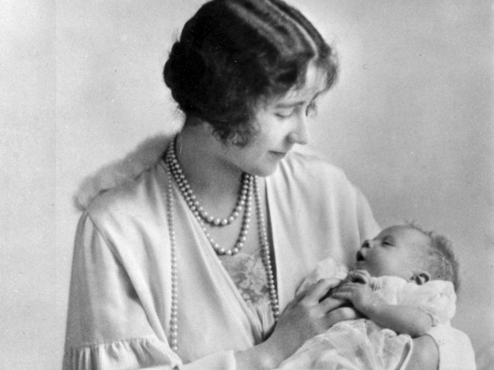 Королева Елизавета 2 в младенчестве