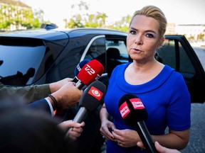 Denmark's former immigration minister was sentenced on December 13, 2021 to two months in prison after a special court found her guilty of illegally separating several couples of asylum seekers where the woman was a minor