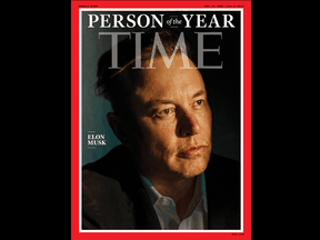 "Elon Musk's spacefaring adventures are a direct line from the very first Person of the Year, Charles Lindbergh," TIME magazine's editor-in-chief said.