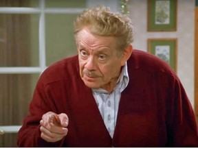 Jerry Stiller as Frank Costanza in Seinfeld.