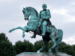 Rouen's Napoleon Bonaparte statue has been a city landmark since 1865.