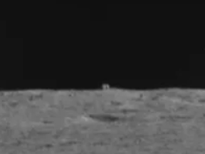 Cameras on the rover Yutu 2 picked up something unusual on the horizon.