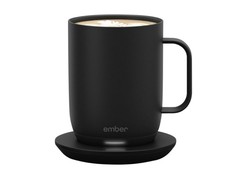 Keeping coffee hot, at the exact temperature you like, with the Ember Mug.