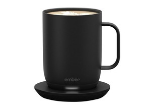 Keeping coffee hot, at the exact temperature you like, with the Ember Mug.