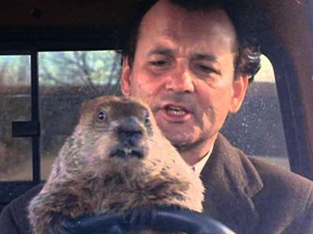 Bill Murray in Groundhog Day (1993). Sony Pictures Home Entertainment.