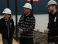 Mike Holmes has been an advocate of the skilled trades for over two decades, and will continue to help #endskilledtradesstigma. Mike's daughter, Sherry and son, Michael share in his passion. On location of Holmes and Holmes.