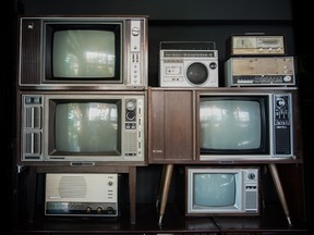 vintage television