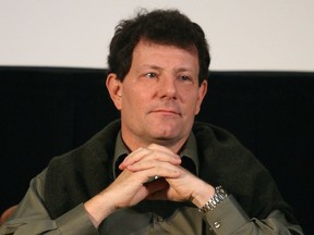 Der Journalist Nicholas Kristof spricht während des Sundance Film Festival 2009 in Park City, Utah.
