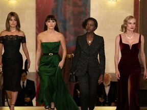 From left, Penelope Cruz, Jessica Chastain, Lupita Nyong’o and Diane Kruger in The 355.