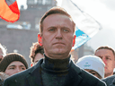 Der russische Oppositionspolitiker Alexei Nawalny nimmt am 29. Februar 2020 an einer Kundgebung in Moskau Teil. Regisseur Daniel Roher sagte, er sei entschlossen, Nawalnys Tapferkeit und Mut in seinem neuen Dokumentarfilm darzustellen.
