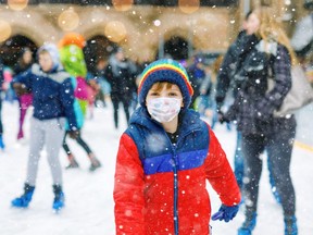 Some parents feel they are skating on thin ice by not getting the proper mask to protect their children.