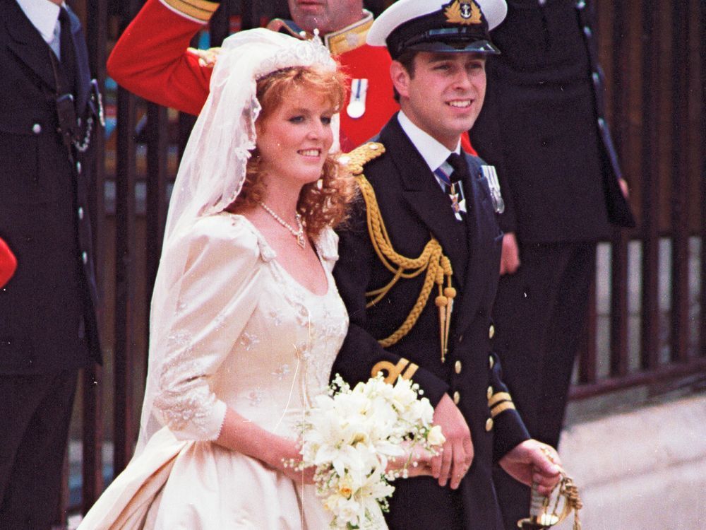 Prince Andrew kept Duchess of York's wedding dress | National Post