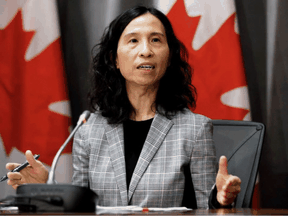 Canada's Chief Public Health Officer Dr.  Theresa Tam.