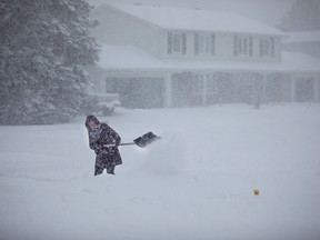 Another heavy swath of snow in eastern Canada is expected on Wednesday and could last until Friday.