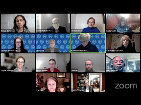 zoom meeting grid