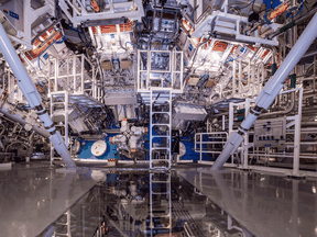File photo of the National Ignition Facility at the Lawrence Livermore National Laboratory in Livermore, California.