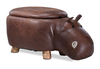Leon’s Furniture originally marketed this as a “hippo storage ottoman.” When Newfoundland man Dylan MacKay suggested on Twitter that they call it a hippopottoman instead, Leon’s quickly agreed … and then gave MacKay a free hippopottoman.